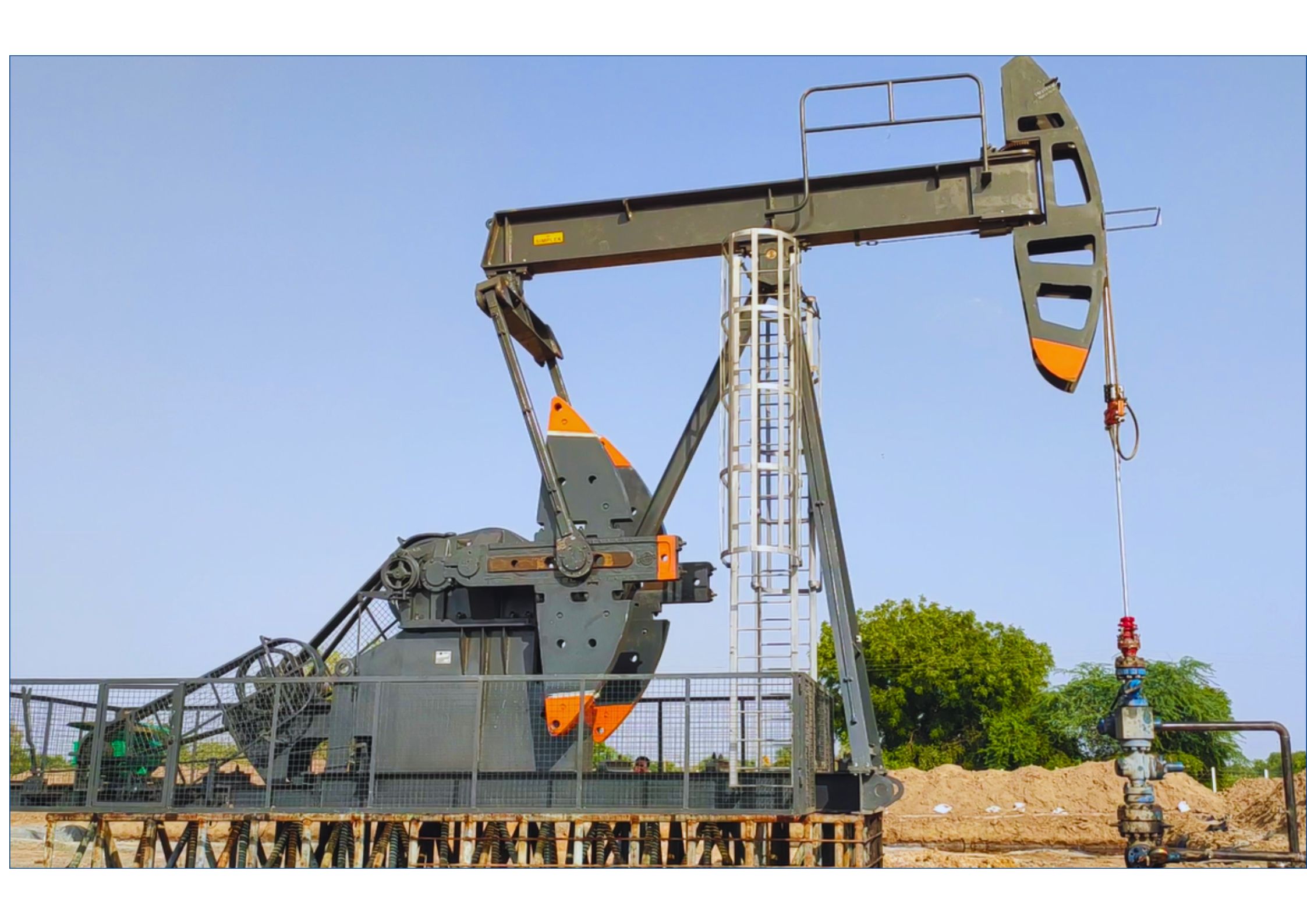Beam Pumping Unit Structure